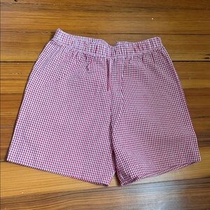 Florence Eiseman Red Checkered Kids Shorts